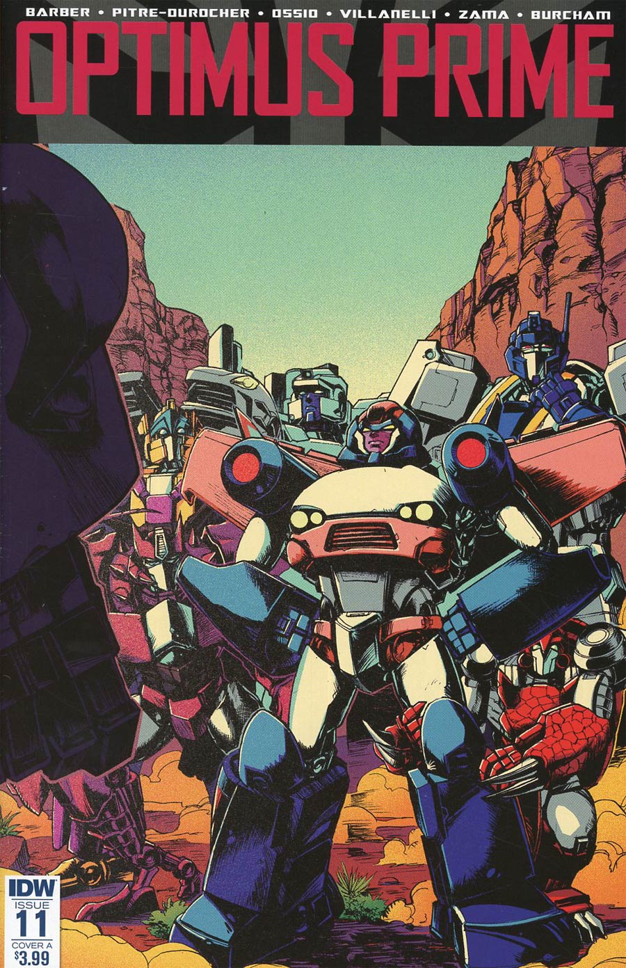 Optimus Prime #11 Cover A Regular Kei Zama Cover