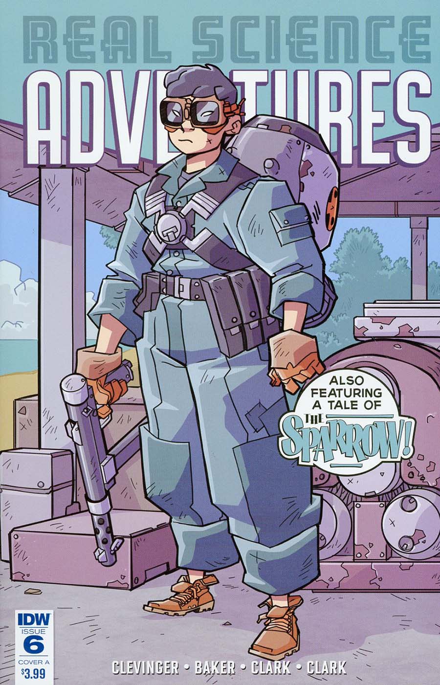 Atomic Robo Presents Real Science Adventures #6 Cover A Regular Scott Wegener Cover