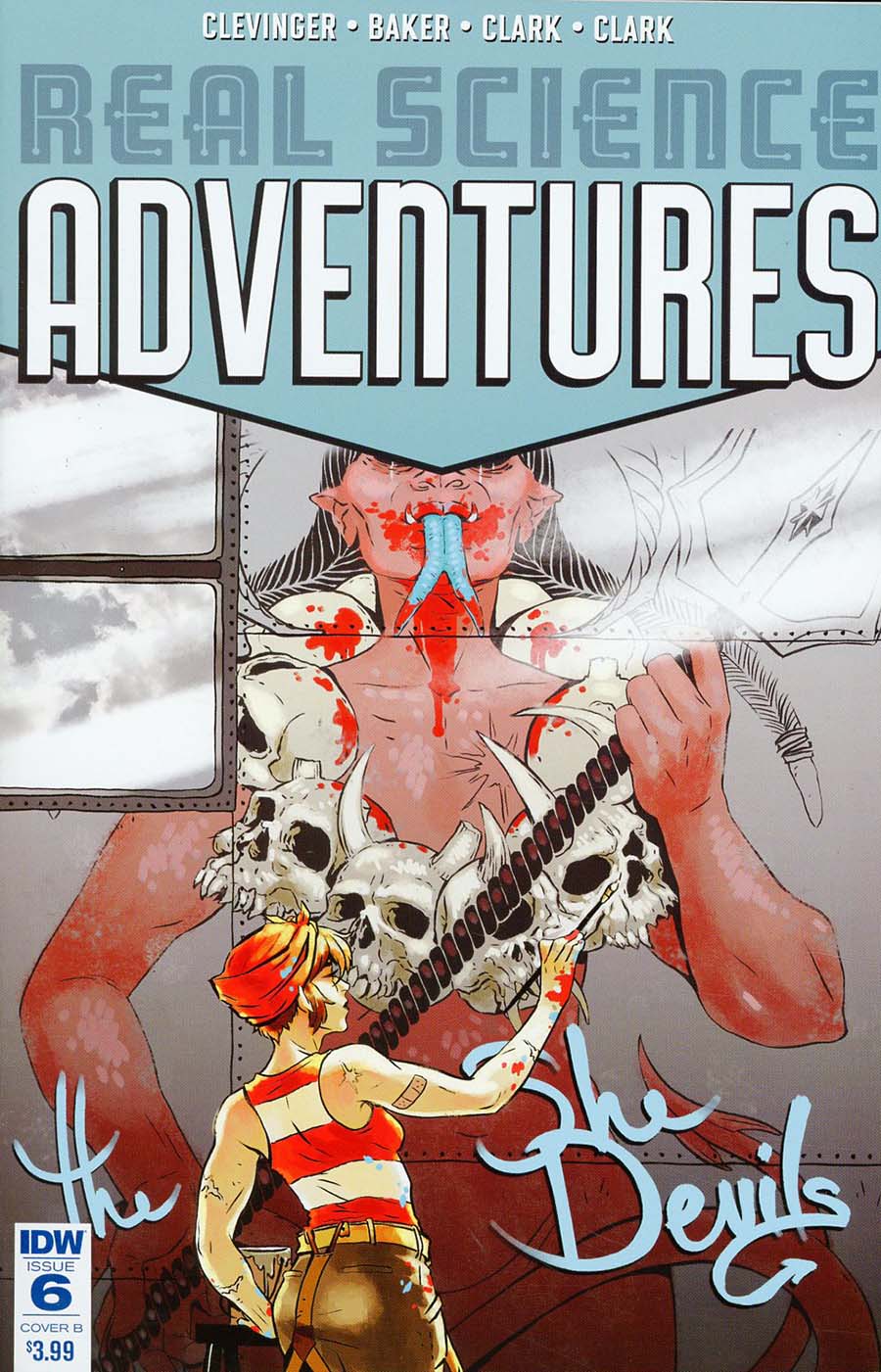 Atomic Robo Presents Real Science Adventures #6 Cover B Variant Meg Gandy Cover