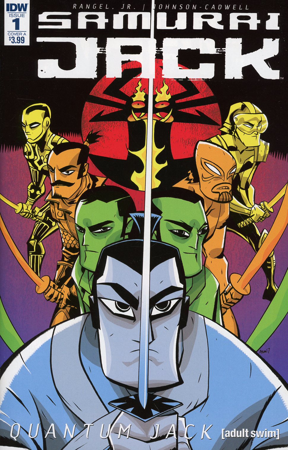 Samurai Jack Quantum Jack #1 Cover A Regular Michael Avon Oeming Cover