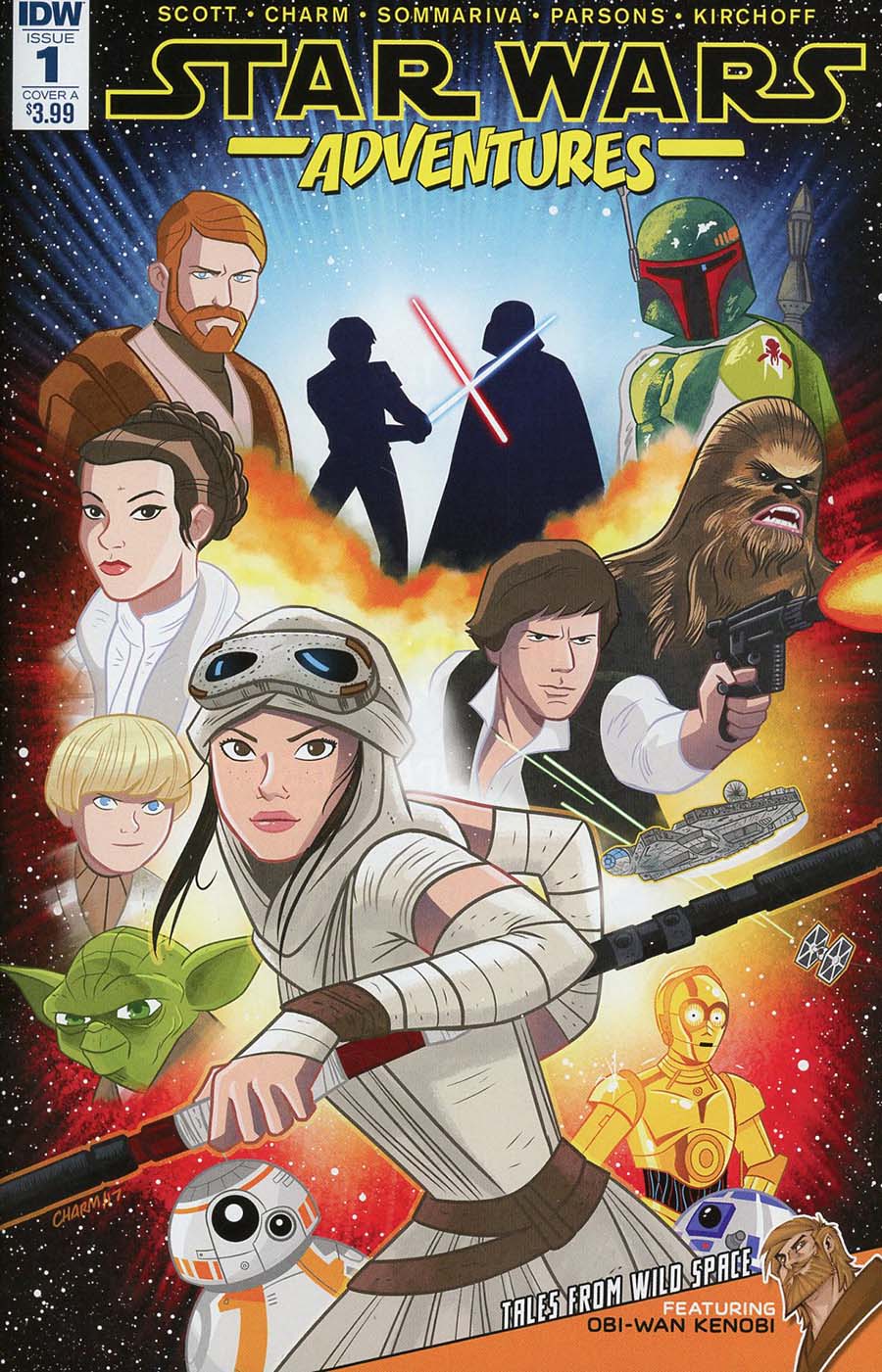 Star Wars Adventures #1 Cover A Regular Derek Charm Cover