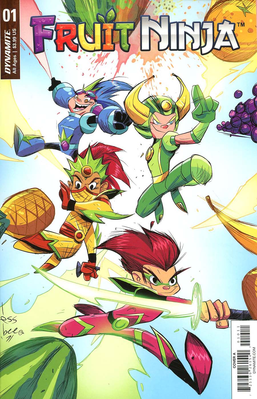 Fruit Ninja #1 Cover A Regular Scott Brown Cover