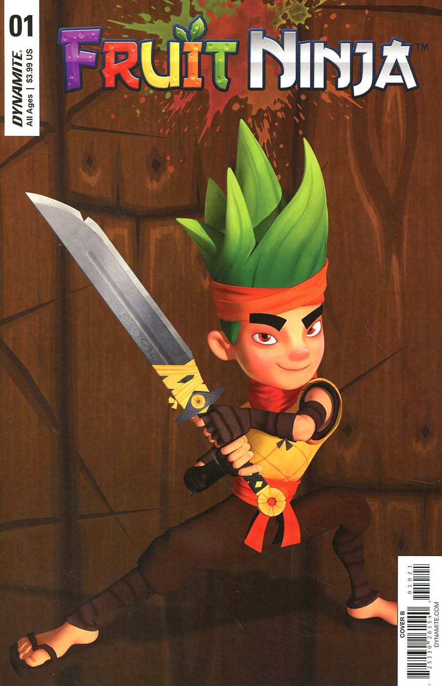 Fruit Ninja #1 Cover B Variant Game Play Cover