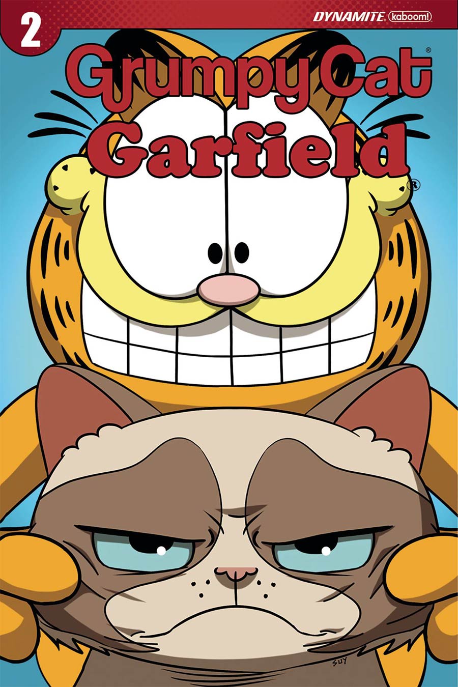 Grumpy Cat Garfield #2 Cover B Variant Steve Uy Cover