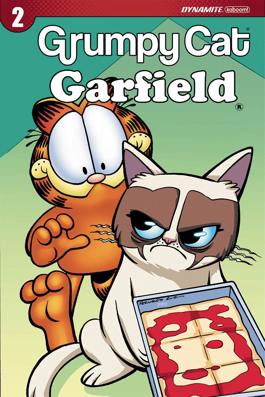 Grumpy Cat Garfield #2 Cover C Variant Fernando Ruiz Cover