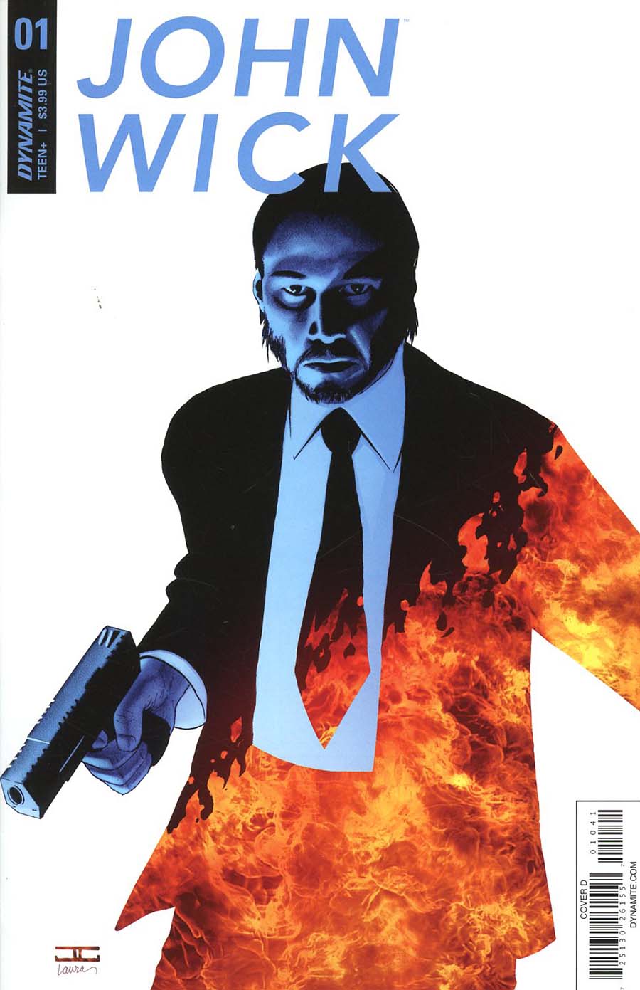 John Wick #1 Cover D Variant John Cassaday Subscription Cover