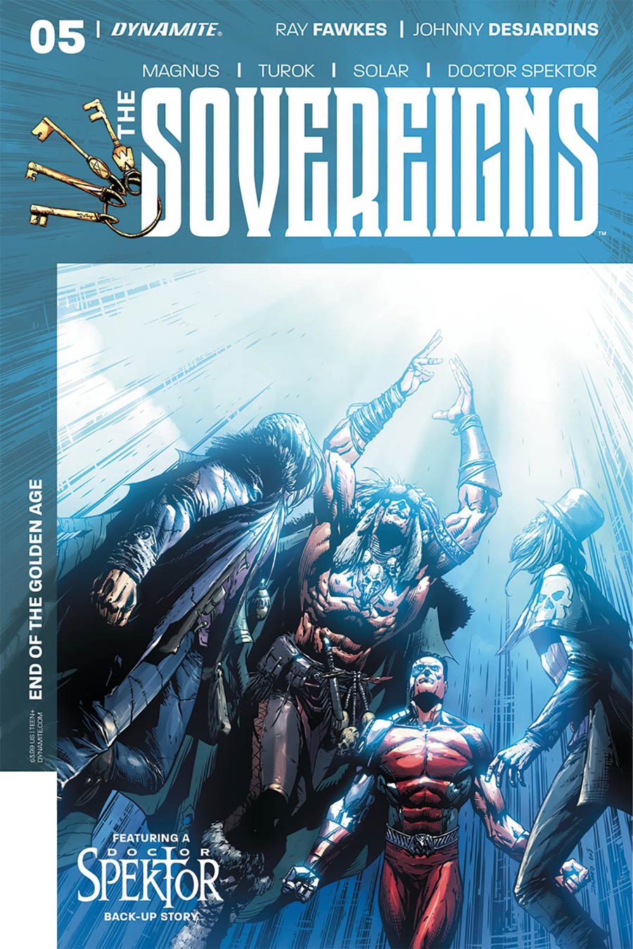 Sovereigns #5 Cover B Variant Johnny Desjardins Cover