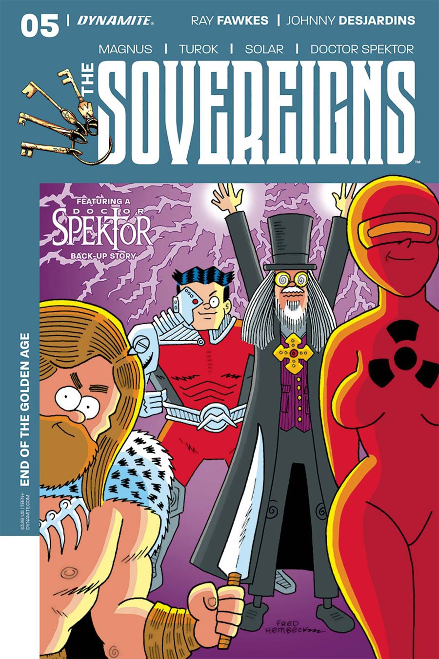 Sovereigns #5 Cover C Variant Fred Hembeck Cover