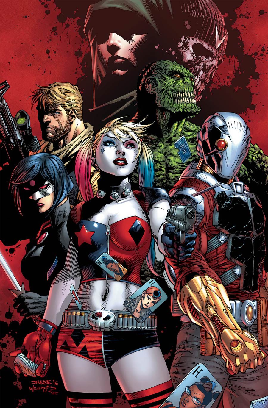 Suicide Squad Rebirth Deluxe Edition Book 1 HC