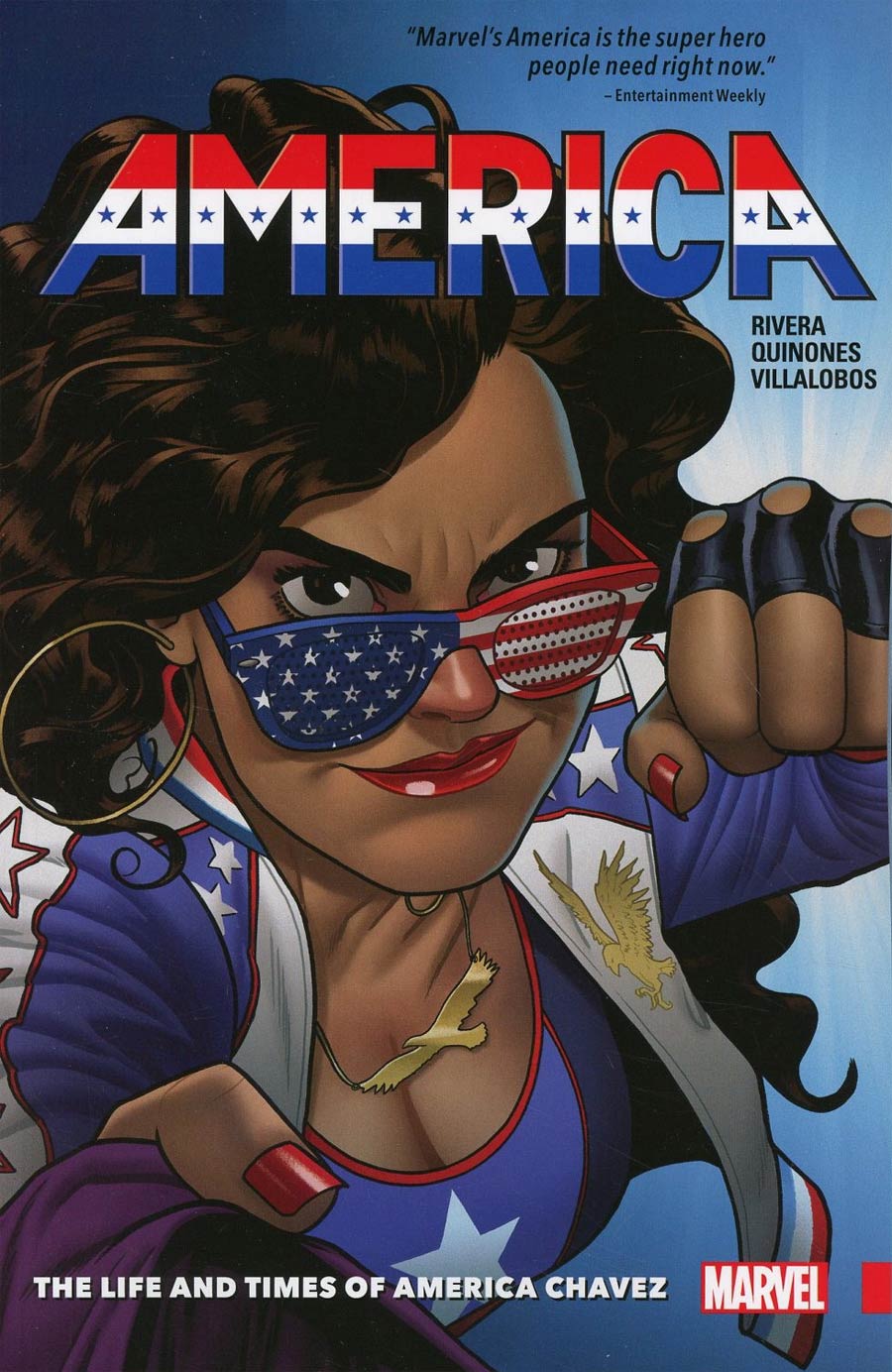 America Vol 1 Life And Times  Of America Chavez TP Book Market Joe Quinones Cover