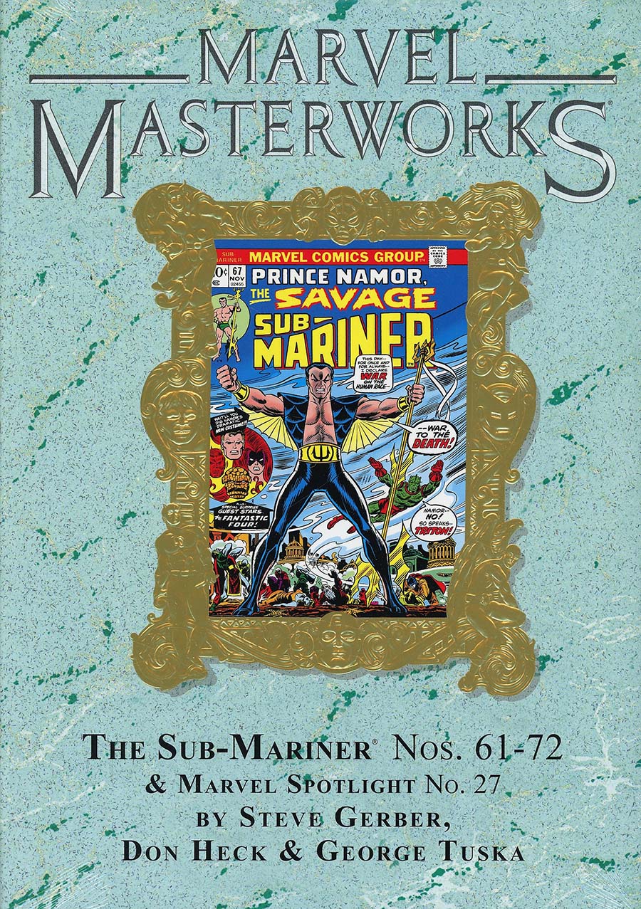 Marvel Masterworks Sub-Mariner Vol 8 HC Variant Dust Jacket