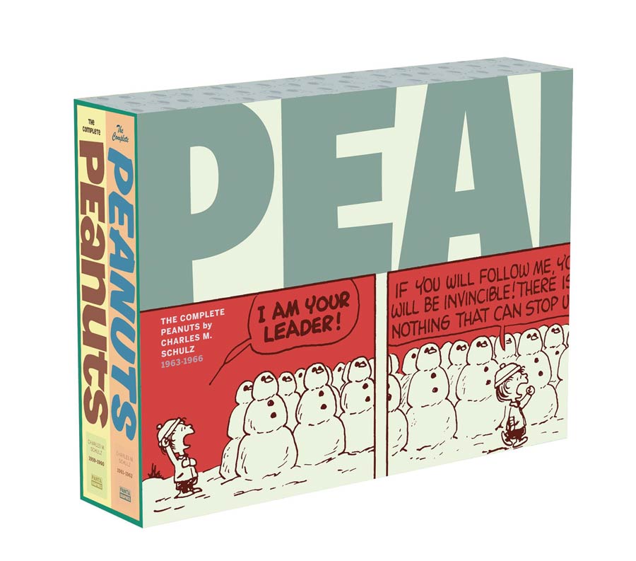 Complete Peanuts Vol 7 & 8 1963-1966 Slipcase TP