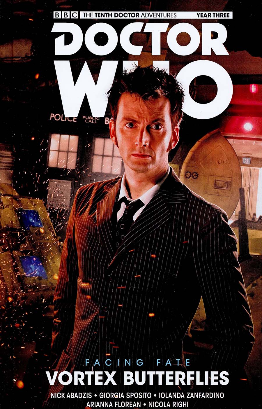 Doctor Who 10th Doctor Facing Fate Vol 2 Vortex Butterflies HC