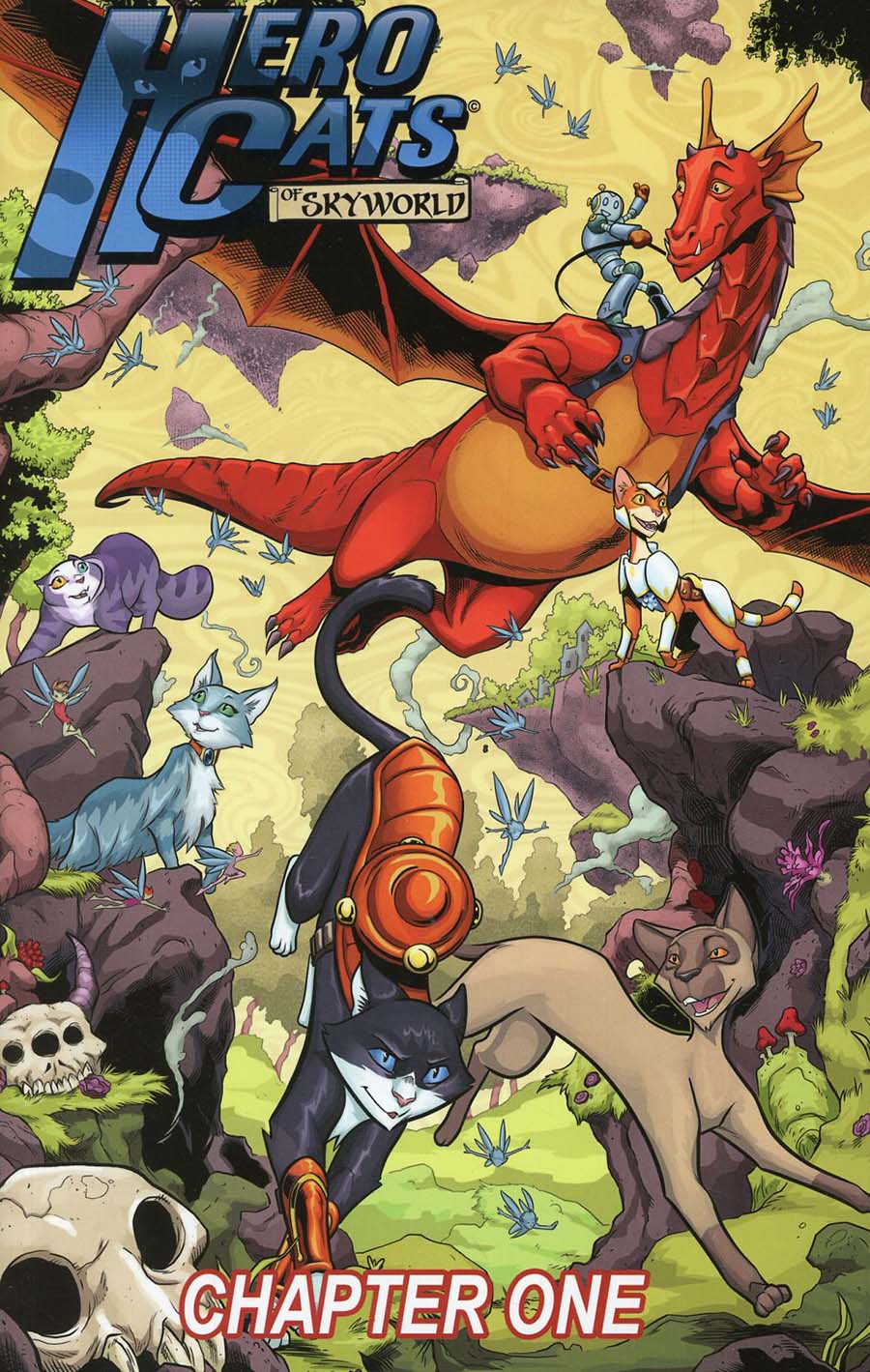 Hero Cats Of Stellar City Vol 6 A New Realm (Hero Cats Of Skyworld) TP