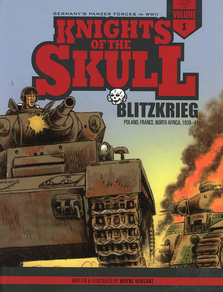 Knights Of The Skull Vol 1 Blitzkrieg Poland France North Africa 1939-1941 GN