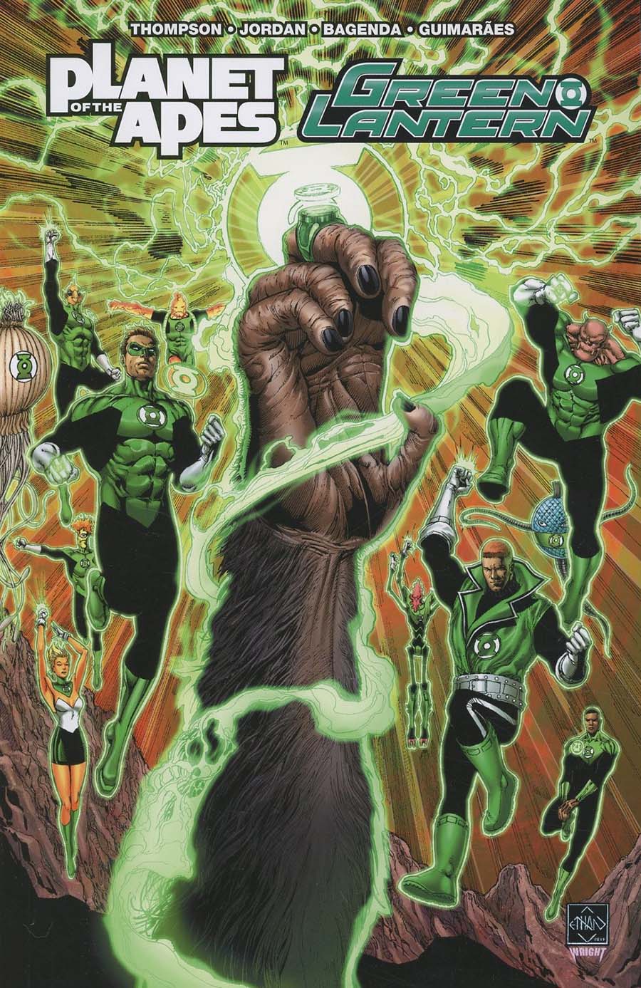 Planet Of The Apes Green Lantern TP