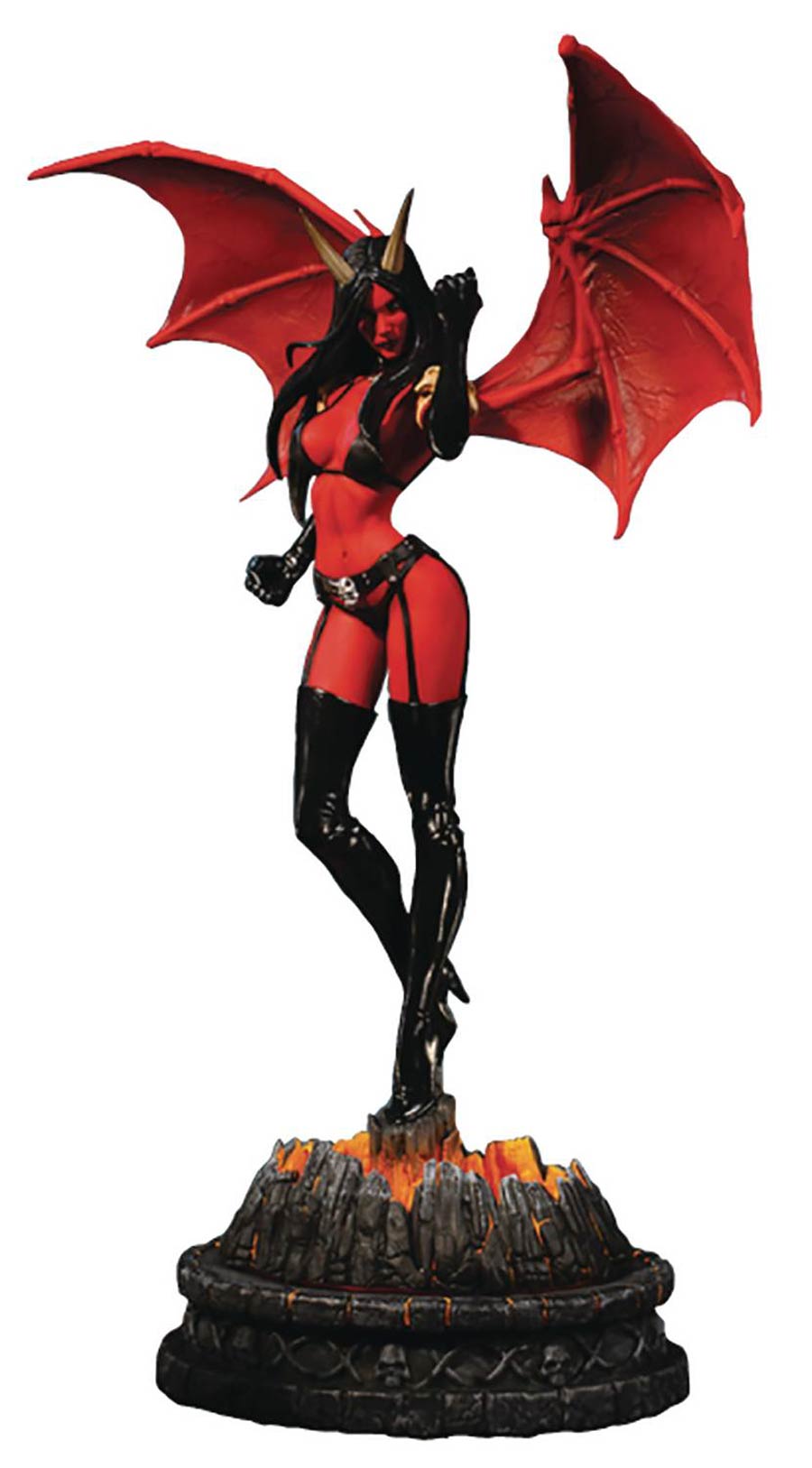 Women Of Dynamite Purgatori Statue Diamond Proof Edition