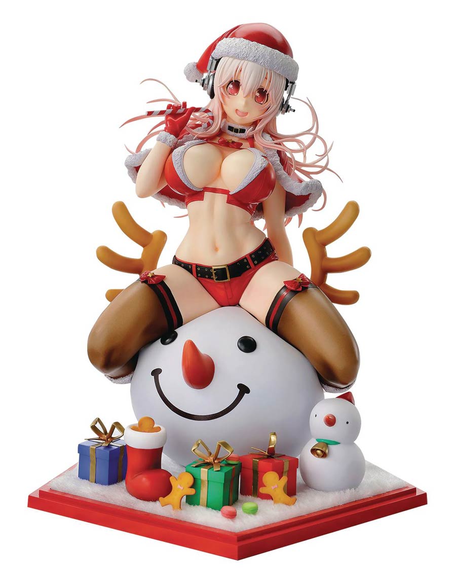 Super Sonico Christmas Version 1/7 Scale PVC Figure