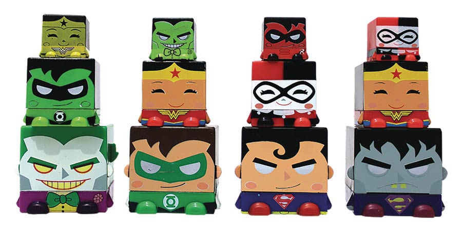 DC Heroes Nesterz Kawaii Cubes Blind Mystery Box 36-Piece Display