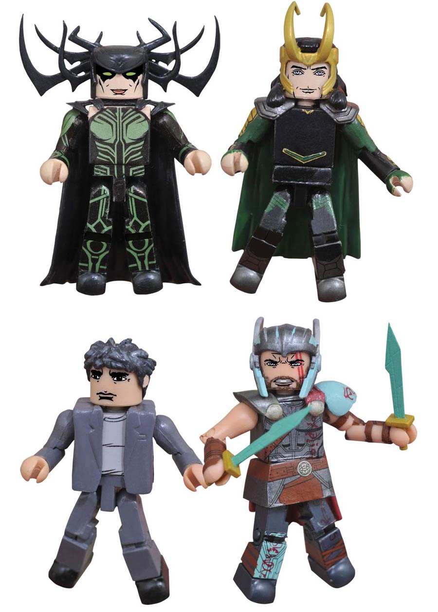 Marvel Minimates Thor Ragnarok Movie Box Set