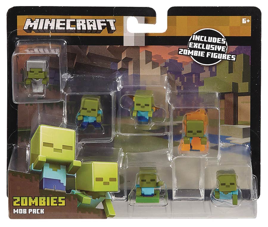 Minecraft Mini Figure Mob Pack Assortment Case