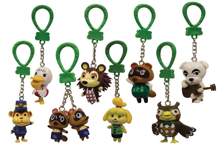 Nintendo Animal Crossing Figure Hangers Blind Mystery Box 20-Piece Display