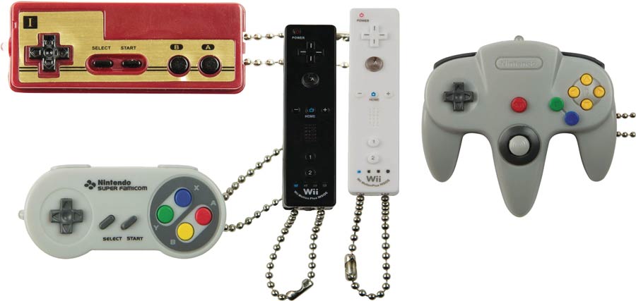 Nintendo Controller Danglers Blind Mystery Box 24-Piece Display