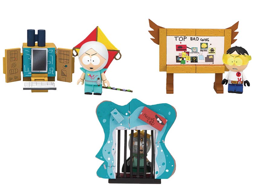 South Park Micro Construction Set Assortment Case