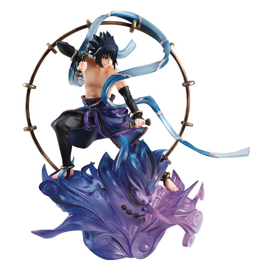 Naruto Fujin & Raijin Gem Series Remix Figure - Sasuke Uchiha