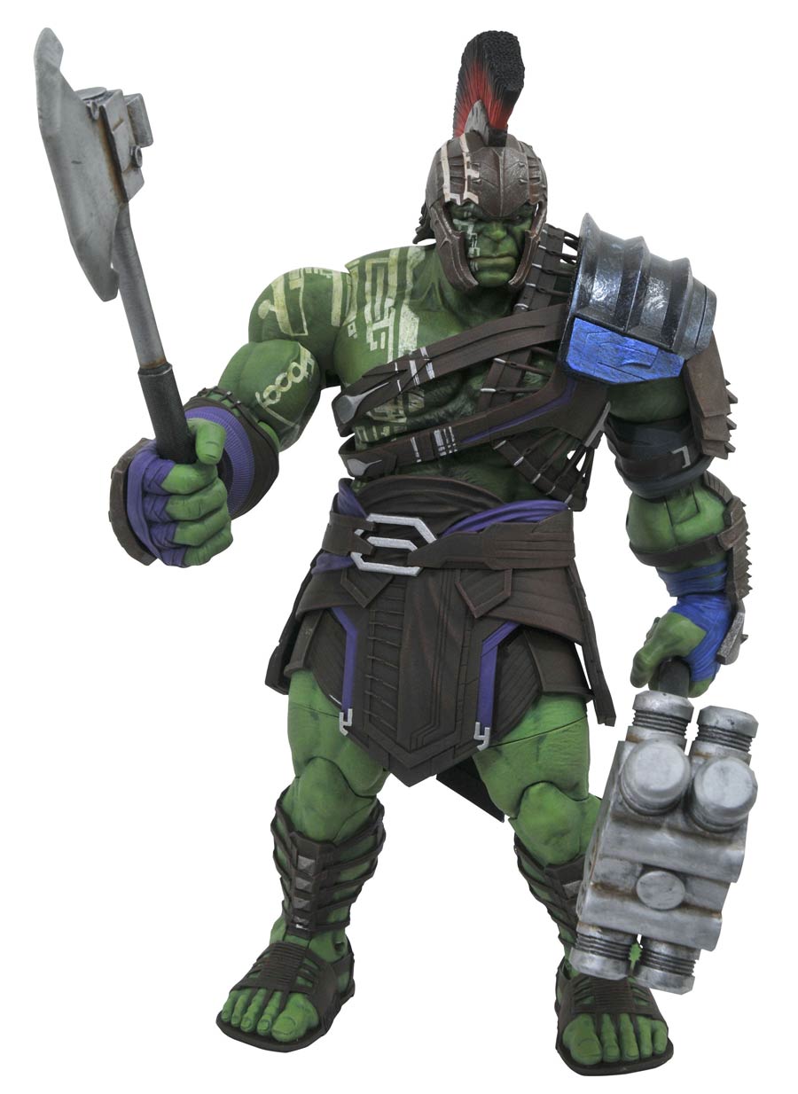 Marvel Select Thor Ragnarok Movie Gladiator Hulk Action Figure