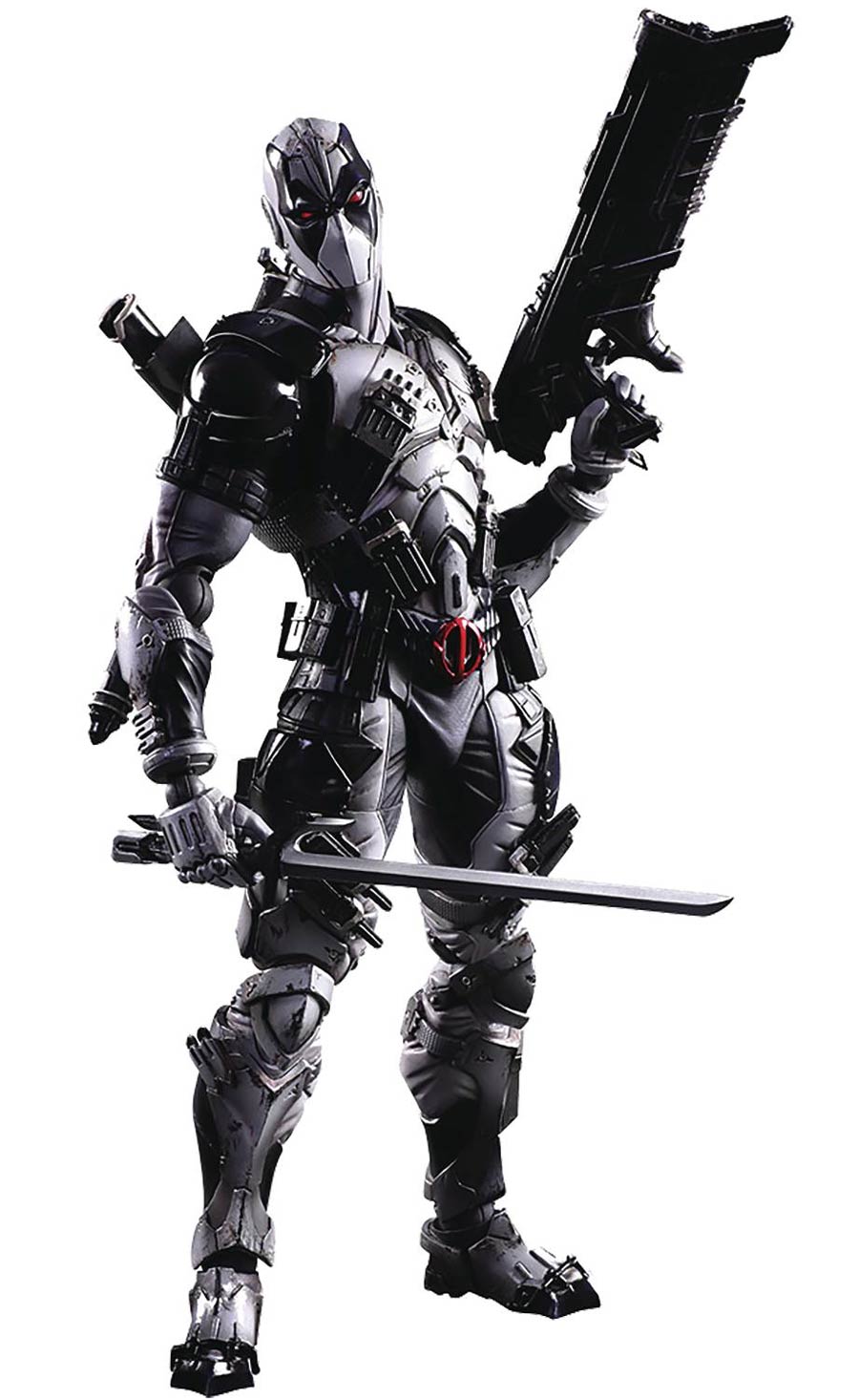 Marvel Comics Variant Play Arts Kai Action Figure - Deadpool X-Force Version