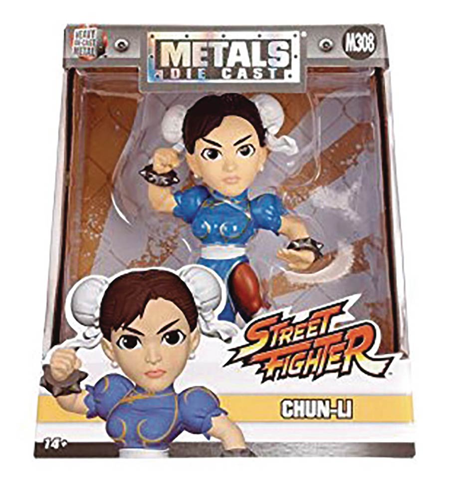 Metals Street Fighter 4-Inch Die-Cast Figure - Chun-Li