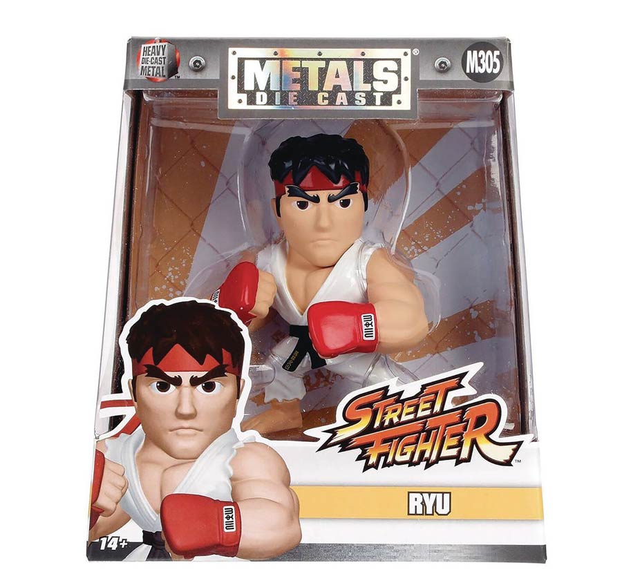 Metals Street Fighter 4-Inch Die-Cast Figure - Ryu