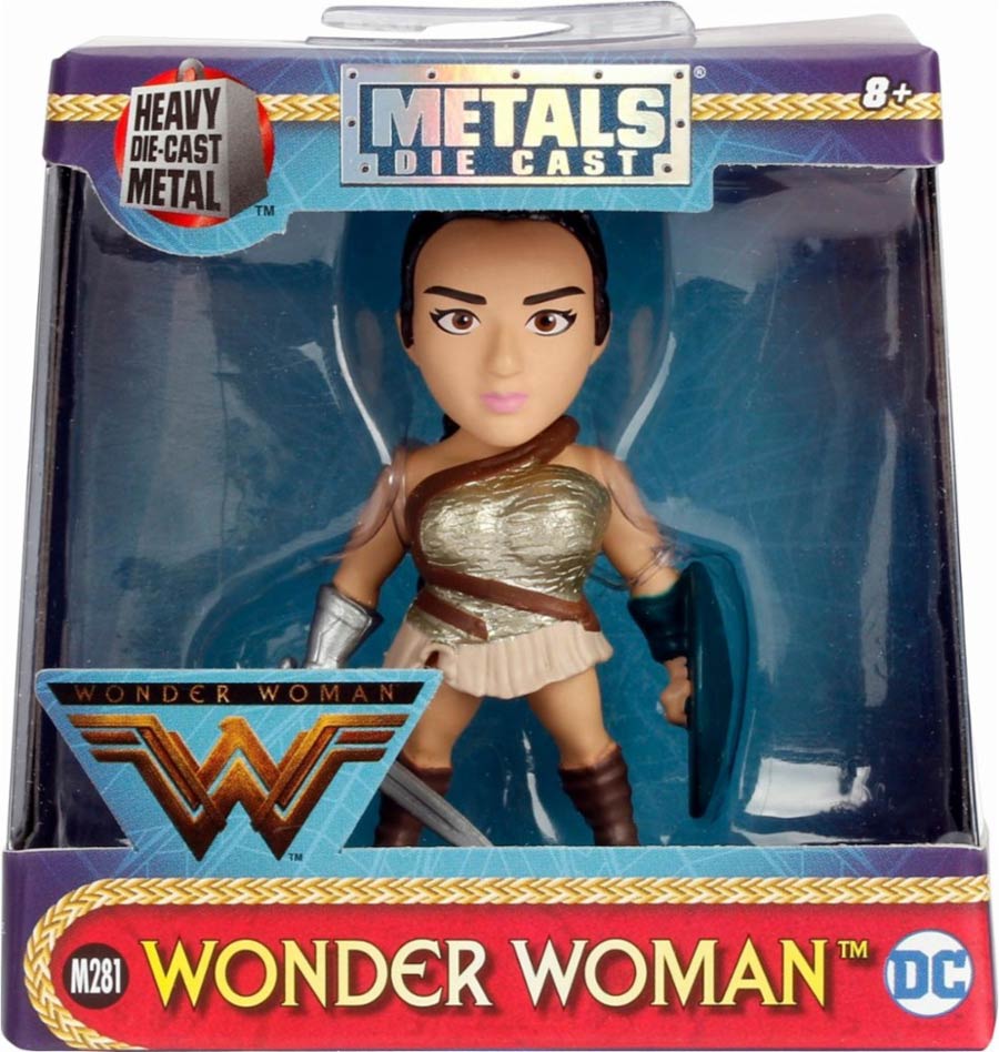 Metals Wonder Woman Movie 4-Inch Die-Cast Figure - Amazonian Wonder Woman