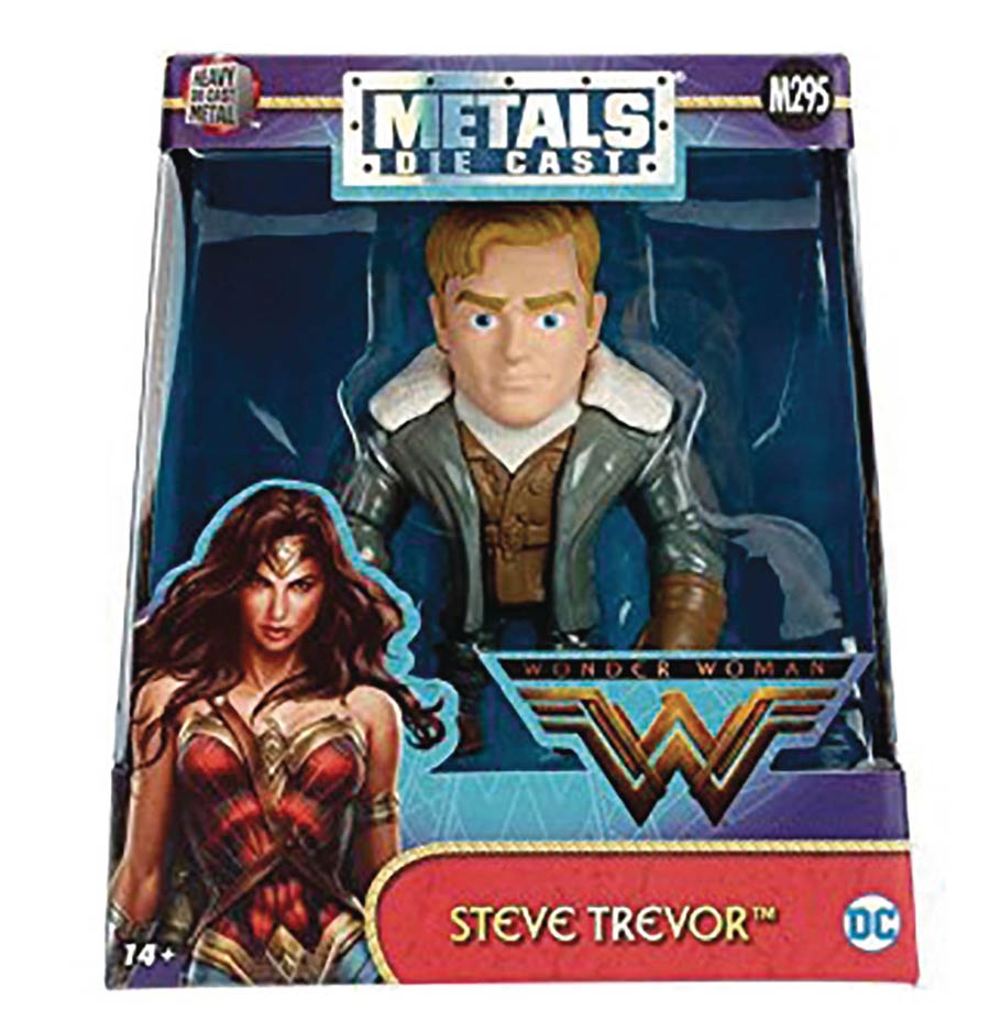Metals Wonder Woman Movie 4-Inch Die-Cast Figure - Steve Trevor
