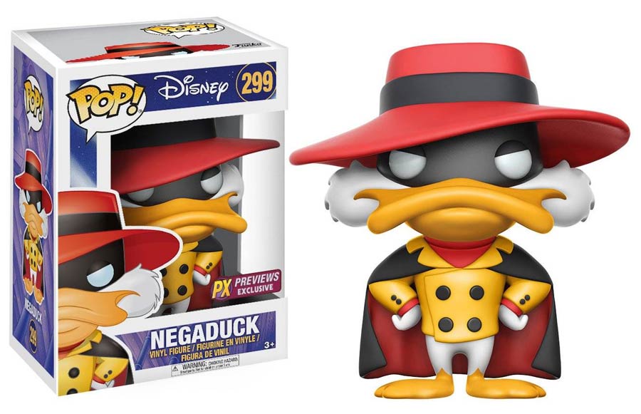 POP Disney 299 Darkwing Duck Nega Duck Previews Exclusive Vinyl Figure