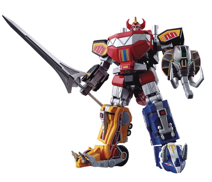 Mighty Morphin Power Rangers Super Mini-Pla Kit - Megazord