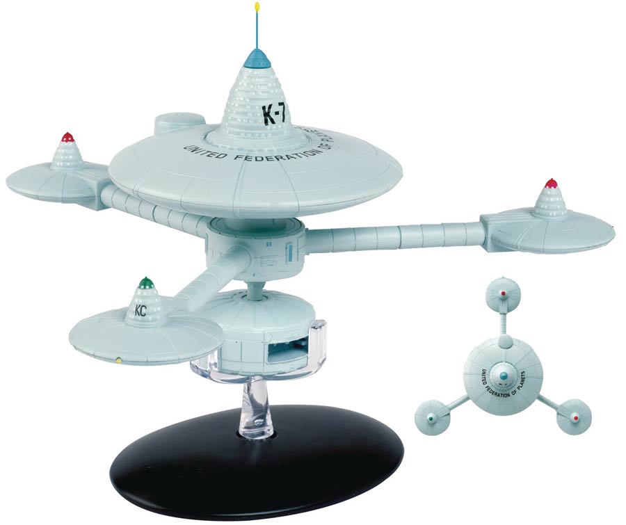 Star Trek Starships Figure Collection Magazine Special #16 Deep Space Station K-7
