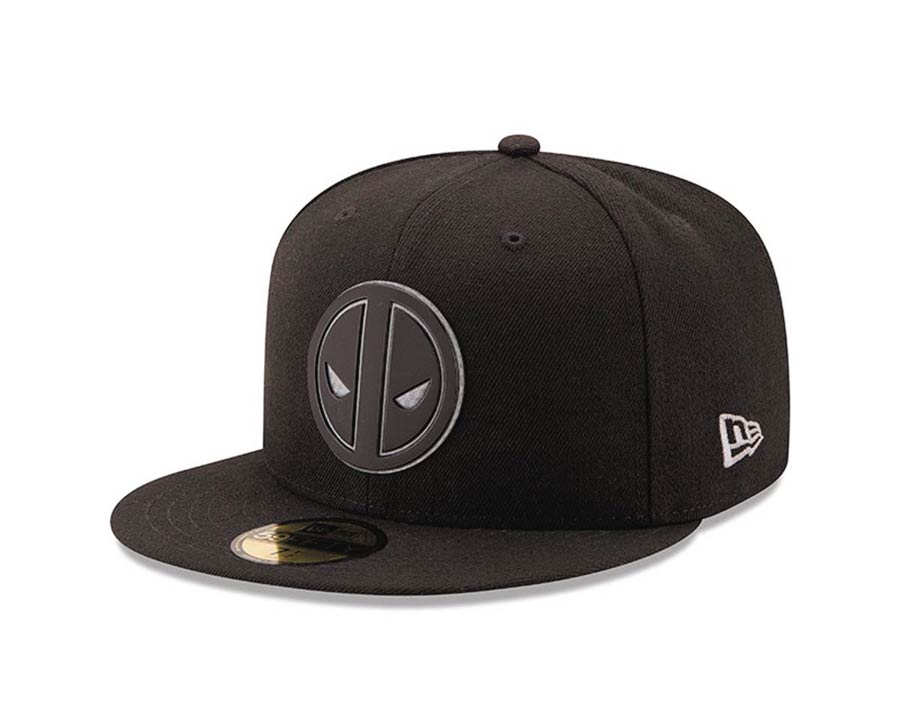 Deadpool Logo Hexshine 5950 Fitted Cap 7 3/8
