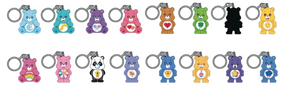 Care Bears Keychain Blind Mystery Box 24-Piece Display
