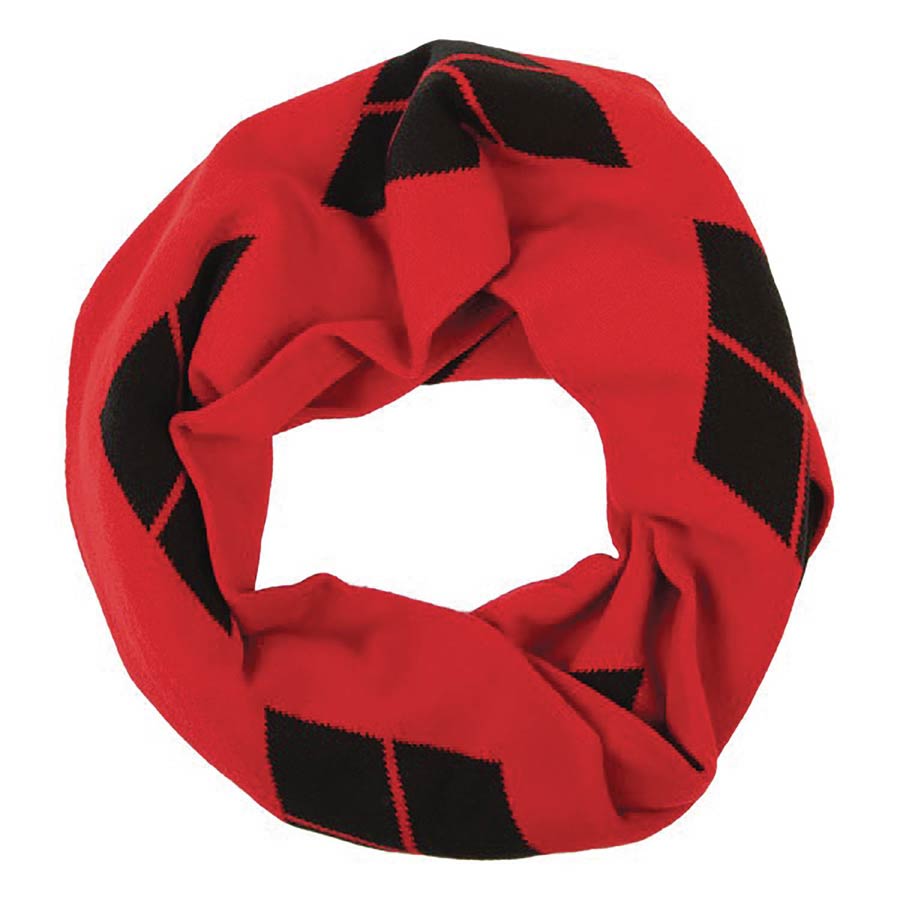DC Comics Harley Quinn Knit Infinity Scarf
