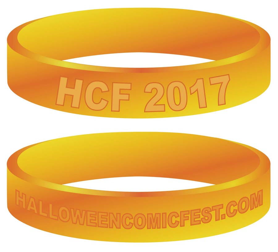 HCF 2017 Orange Wrist Band