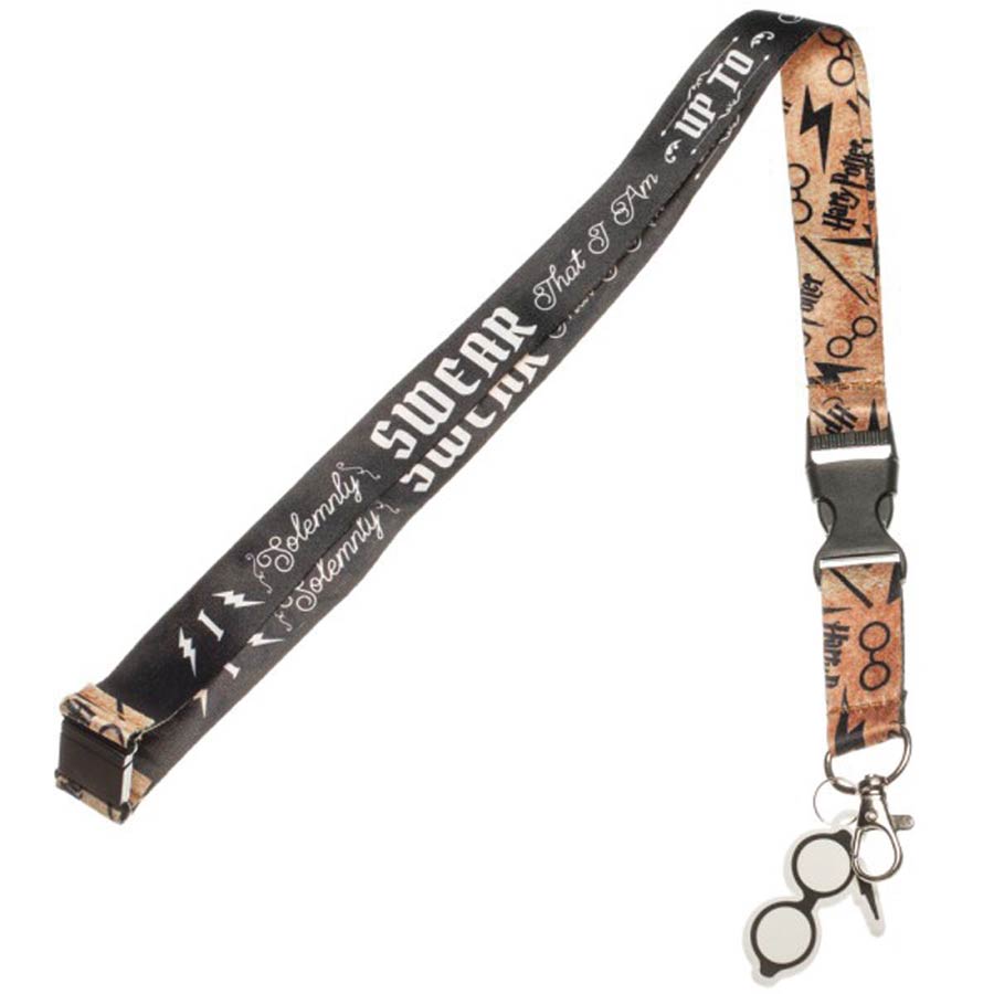 Harry Potter Lanyard With Charm - Hogwarts