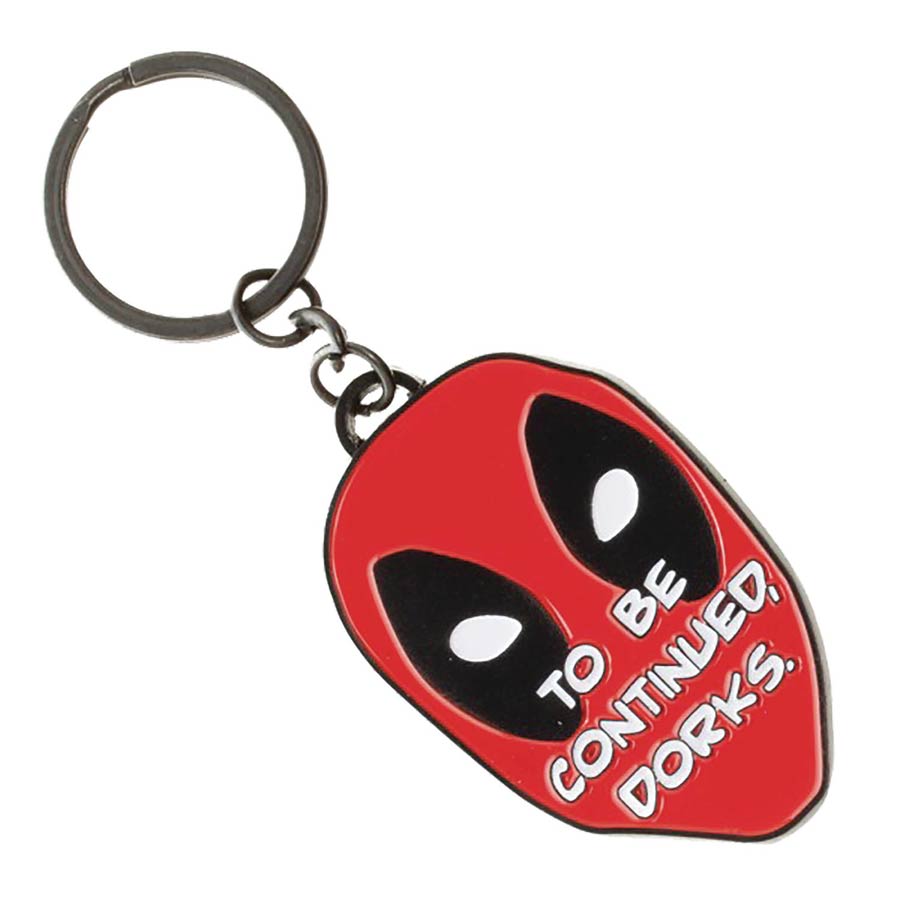 Marvel Deadpool To Be Continued Dorks Keychain