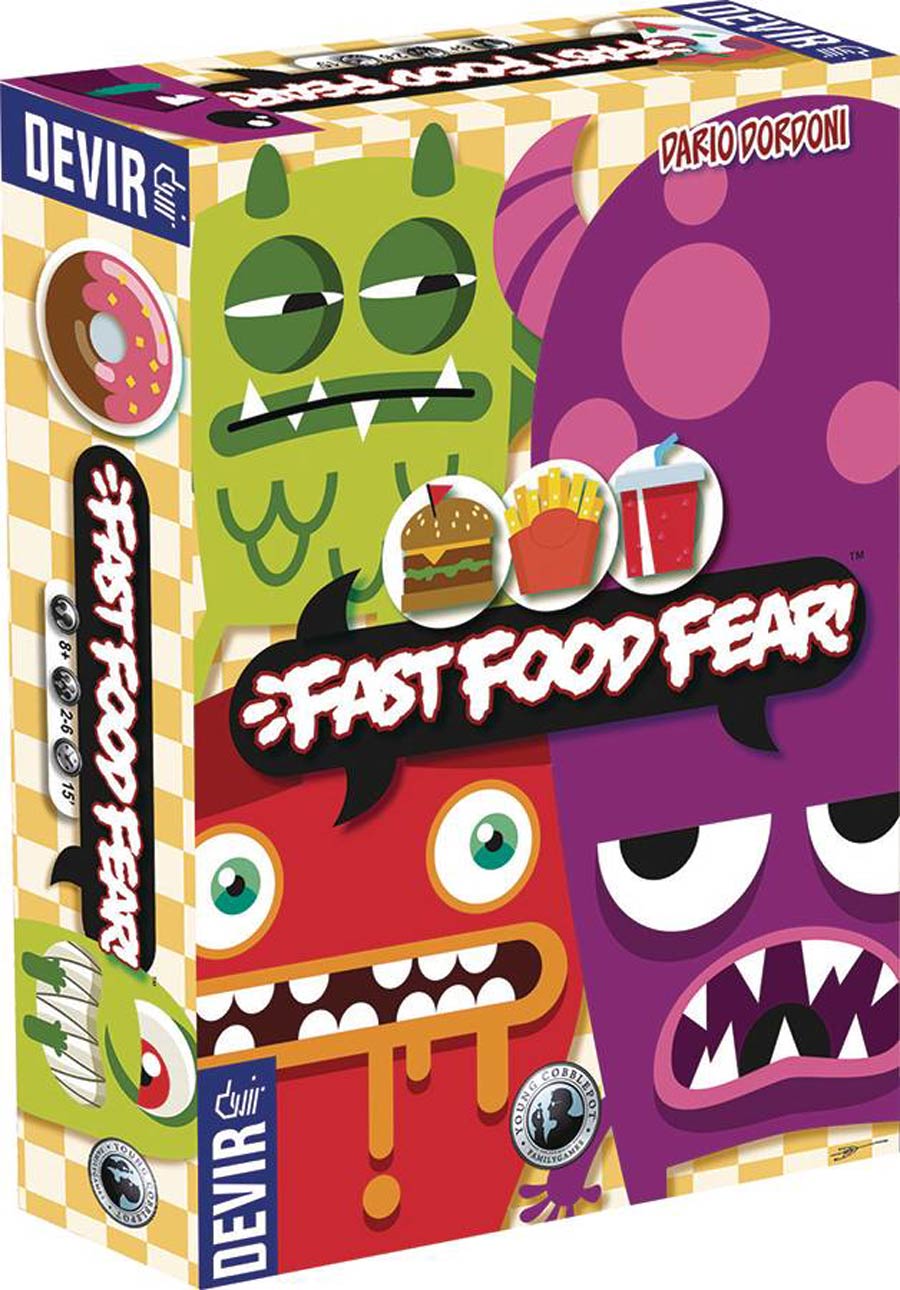 Fast Food Fear Card Game