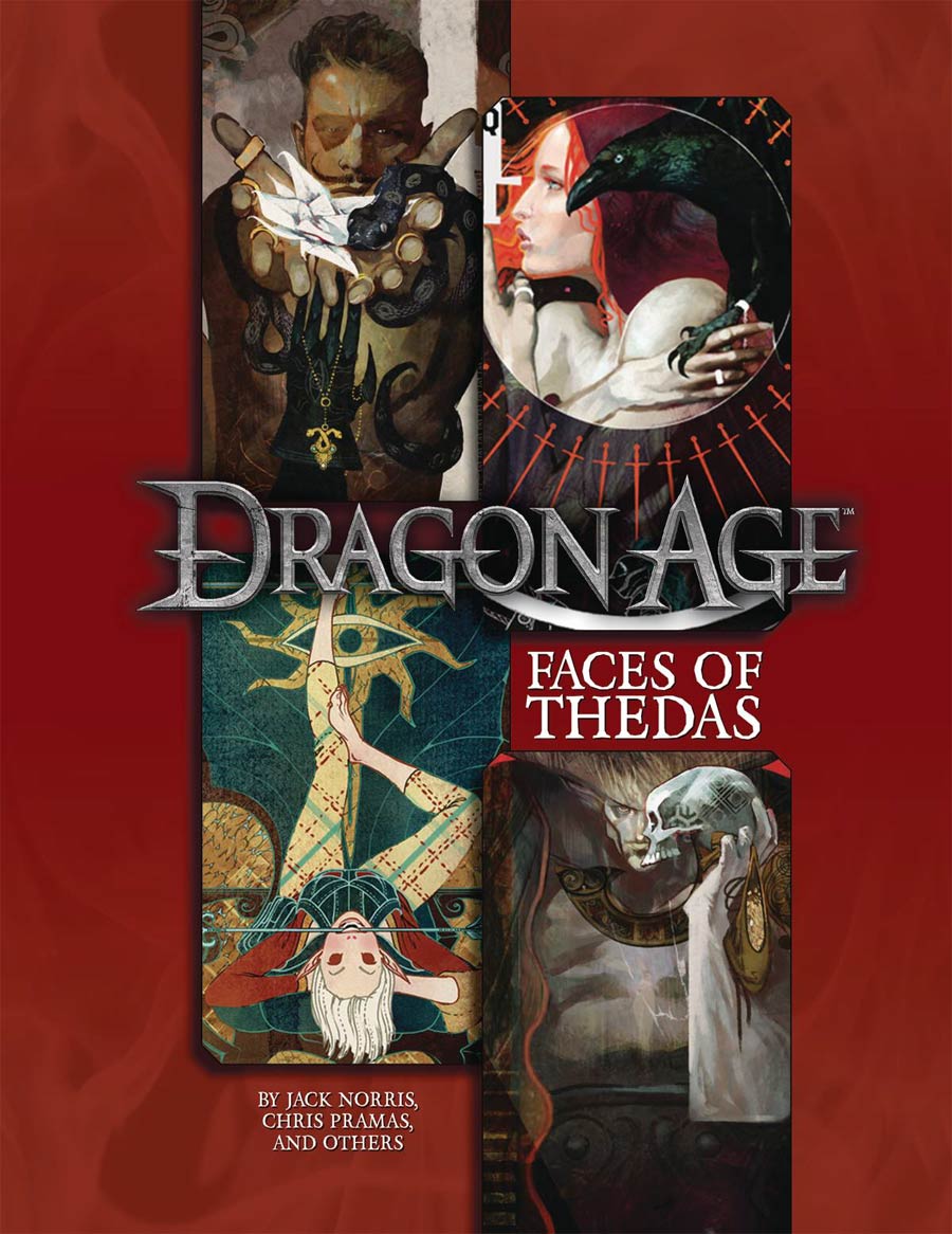 Dragon Age RPG Faces Of Thedas Sourcebook HC