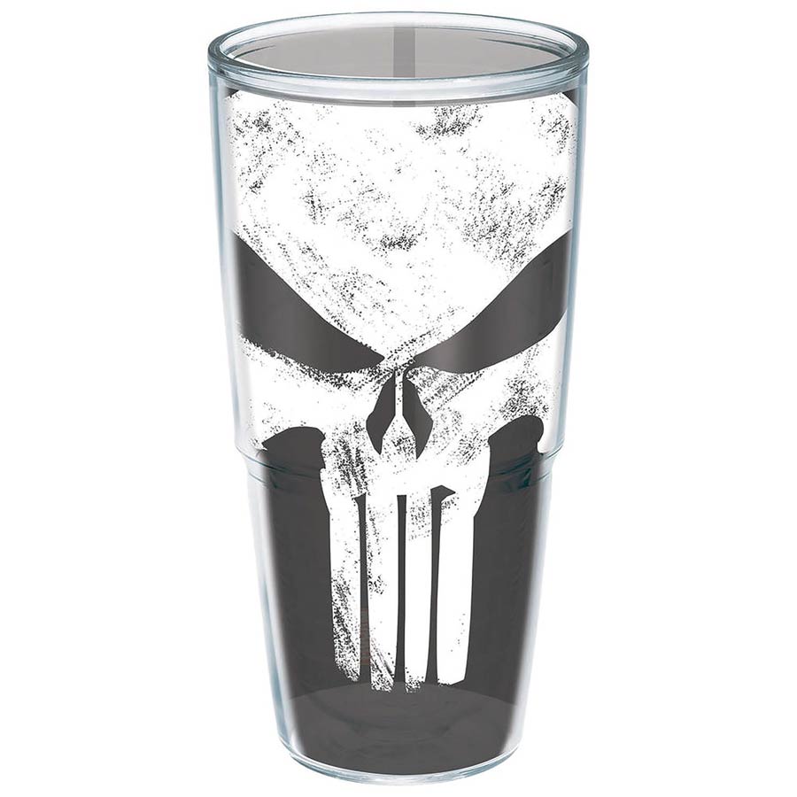 Tervis Marvel Punisher Tumbler With Lid - 24-Ounce