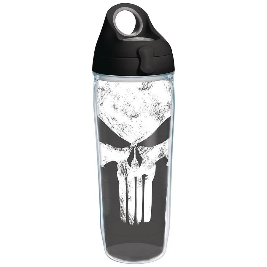 Tervis Marvel Punisher Water Bottle With Lid