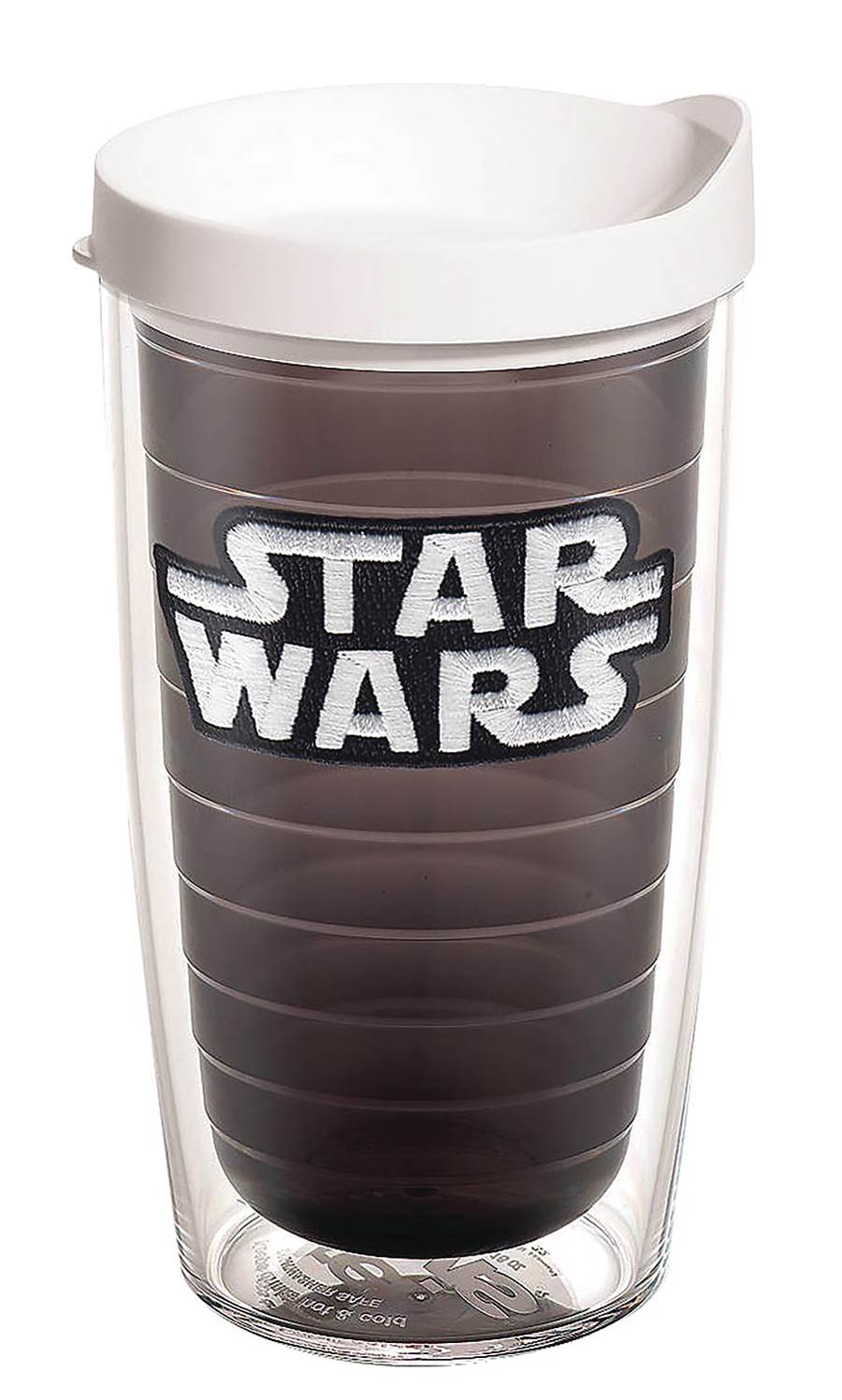 Tervis Star Wars Logo Tumbler With Lid Black & White Version - 16-Ounce