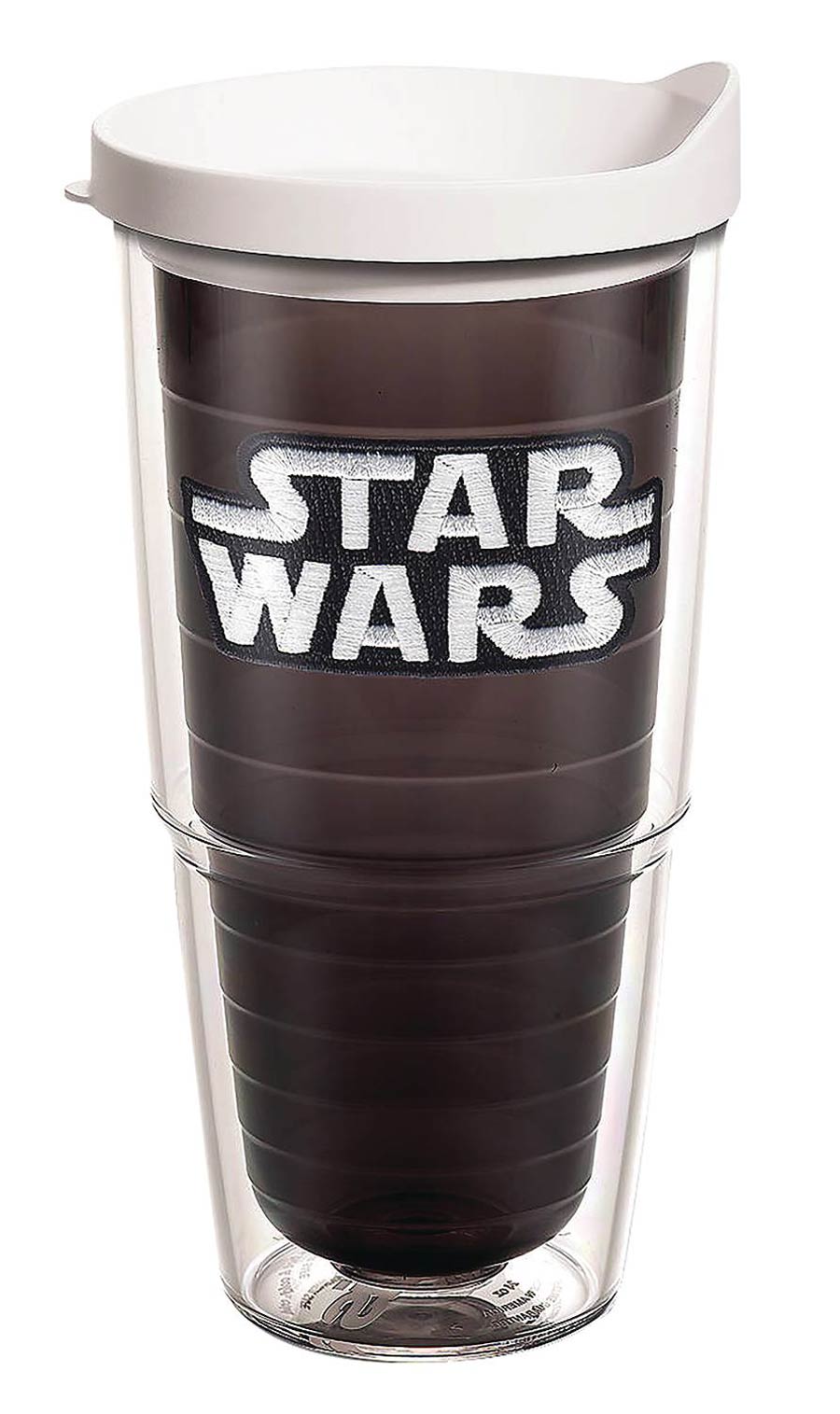 Tervis Star Wars Logo Tumbler With Lid Black & White Version - 24-Ounce